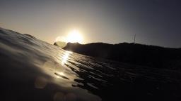 sunset in South Devon 