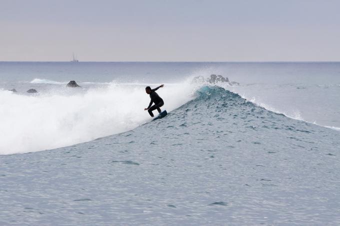 Wave in Las Galletas