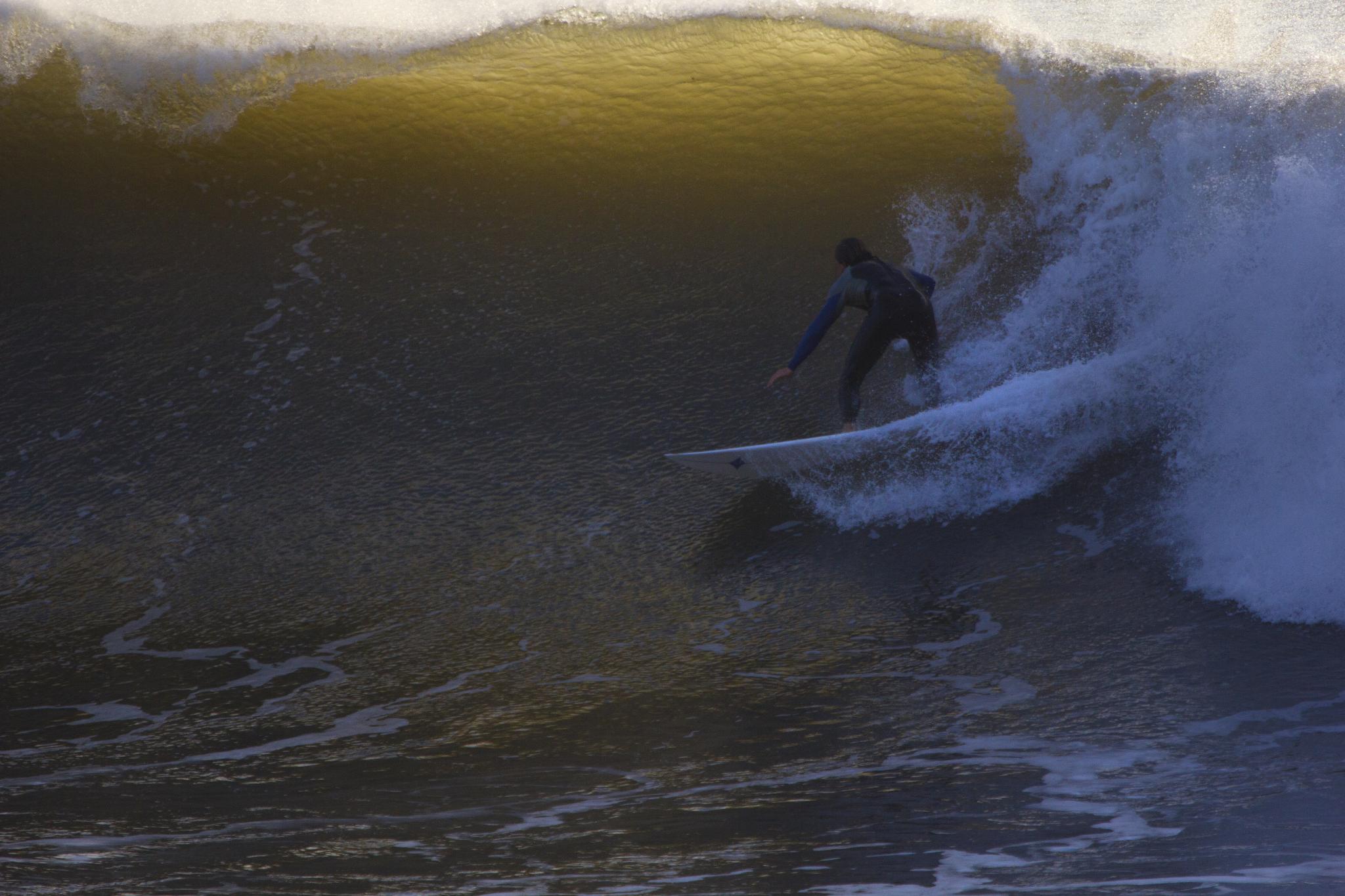 into great waves