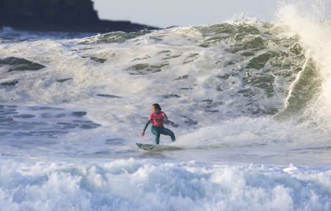 Nicole Morgan at the Roxy Womens Open at Thurso