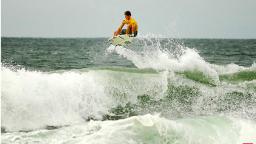 Matthew Bromley at the Copa Quiksilver  El Salvador