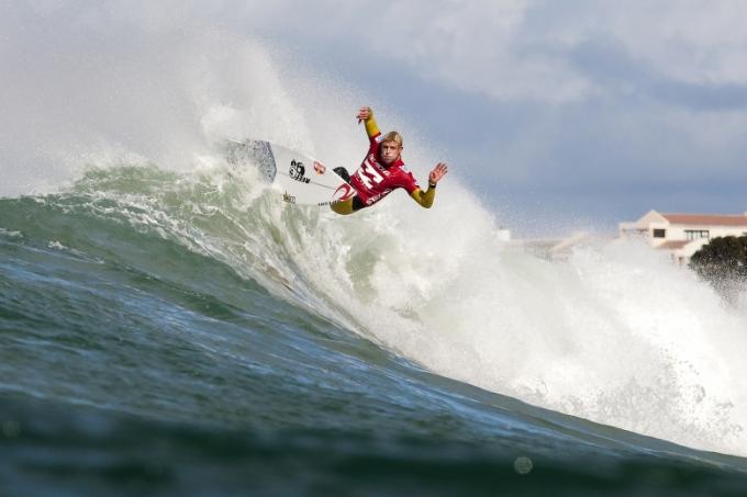 Mick Fanning at the 2010 Billabong Pro Jeffreys Bay