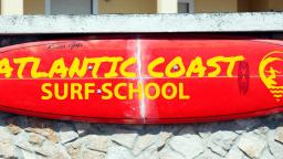 Surf lessons with Atlantic Coast Surf School