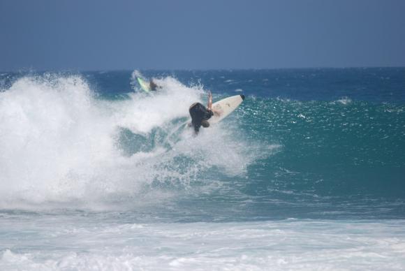 Board with missing nose