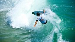 Jonathan Gonzalez at the US Open of Surfing