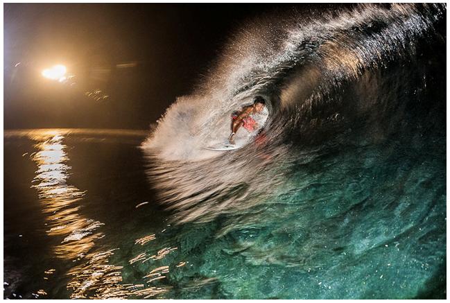 Night Surfing at Uluwatu