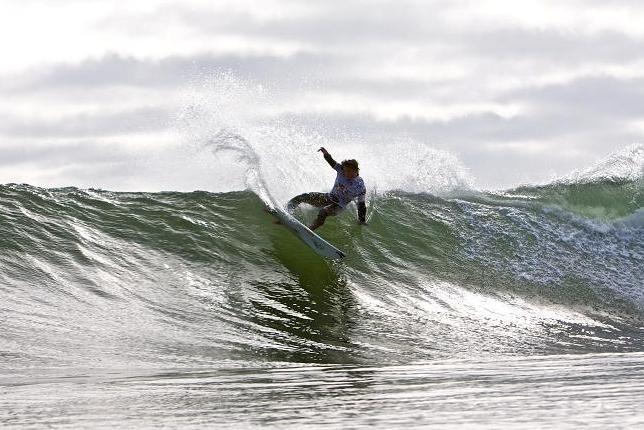 More action from the O'Neill Cold Water Classic Cali