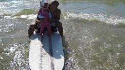 great lakes surfers James & Niece