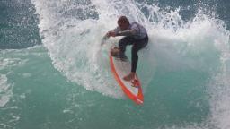 Toby Donachie at the Nightsurf Grom Event