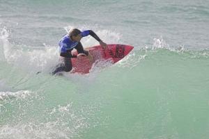 Floater at Fistral Beach