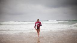 Pauline Ado Exits the Surf