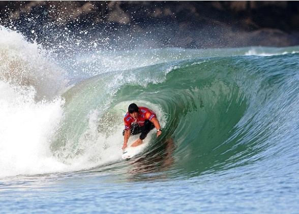 Kekoa Bacalso at Mundaka