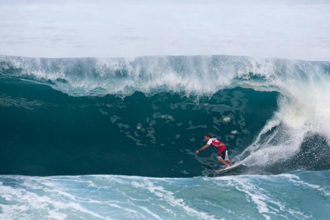 Andy Irons at the Billabong Pipeline Masters