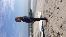 Cora Surfing