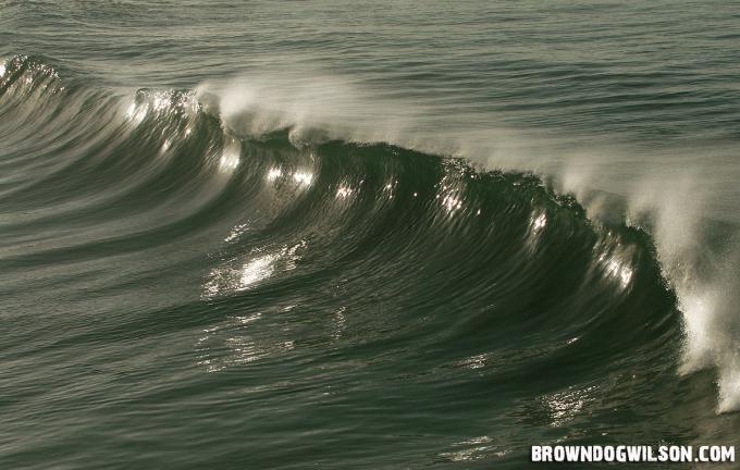 Huntington Beach Surf in October 2008