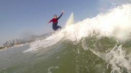 Surf in Qingdao in CHINA