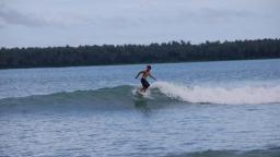 Surf in Lagundri Beach Nias Island