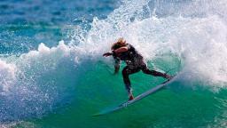 Kai Otton at the Hurley Pro Trestles 2009