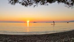 Sup Sunet on Skopelos, Greece.