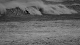 Someone getting a good wave