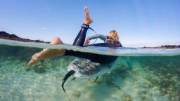 Paddling out