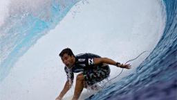 Aritz Beats Slater at Teahupoo