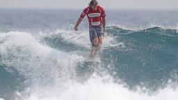 Ben Skinner at Pasta Point, Maldives