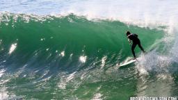 October Set Wave at Huntington Beach