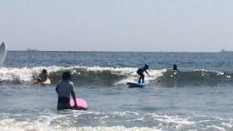 Surfing Long Beach, NY