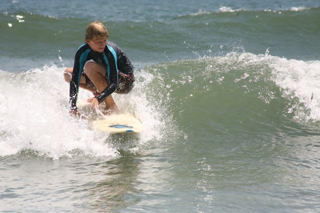 Surfing Ocracoke