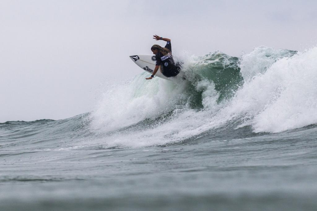 Maud Lecar in the Swatch Girls Pro France