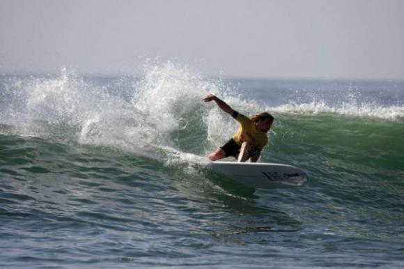 Ben Skinner Winning the European Longboard Title