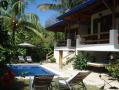 Post surf chill by the pool at Blue Surf Sanctuary