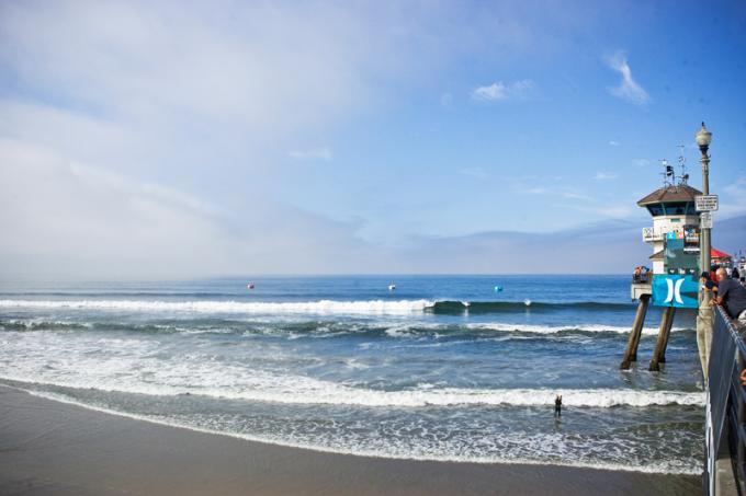 Lineup at Huntington Beach