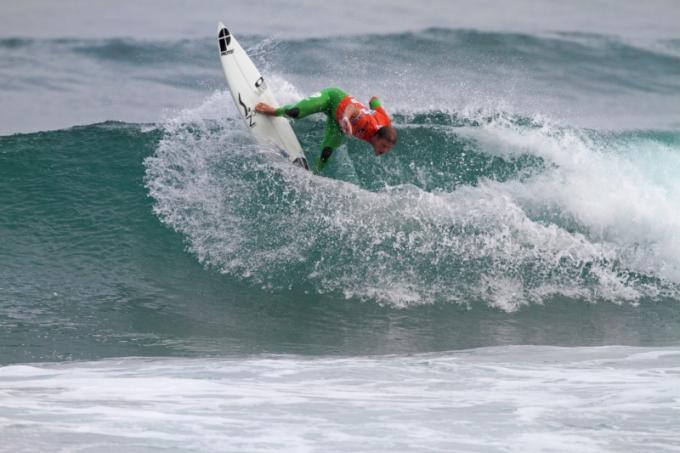Marlon Lipke at the San Miguel Pro Zarautz 