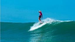 Coline Menard at the Roxy Jam