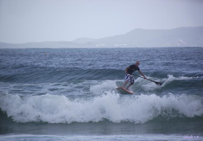 NC on the SUP Shredder #3