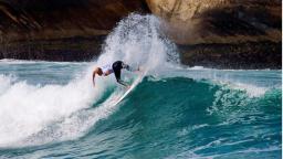 Kelly Slater on an Arpoador lefthander
