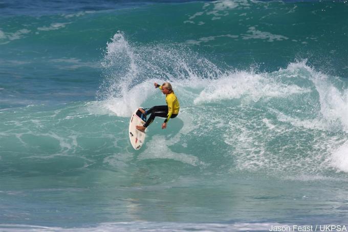 Juniors comp at the Night Surf Fistral 2009
