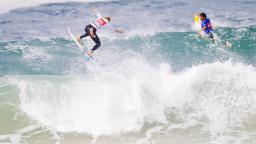 Patrick Gudauskas downs Slater at Quik Pro France