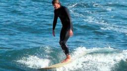 Retro Longboarder