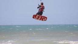 flying kite