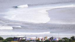 Main venue of the inaugural Yop Reunion Surf Pro Junior