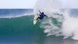 Kekoa Bacalso at the Rip Curl Pro