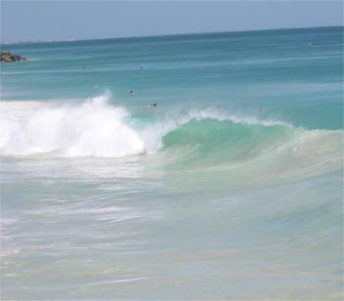 Barelling Shorebreak
