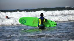 surf traing at devils rock 