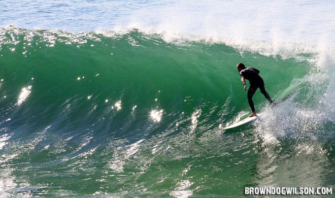October Set Wave at Huntington Beach