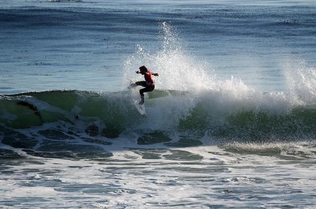 Tim Reyes Performs at the O'Neill Cold Water Classic Santa Cruz
