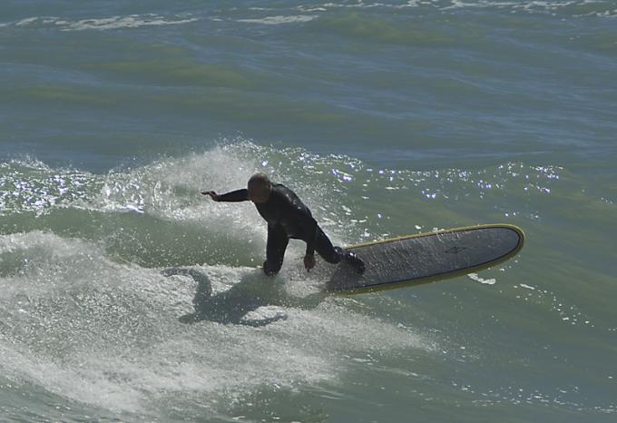 Carve on a Longboard
