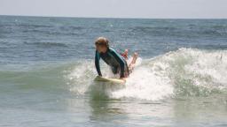 Surfing Ocracoke